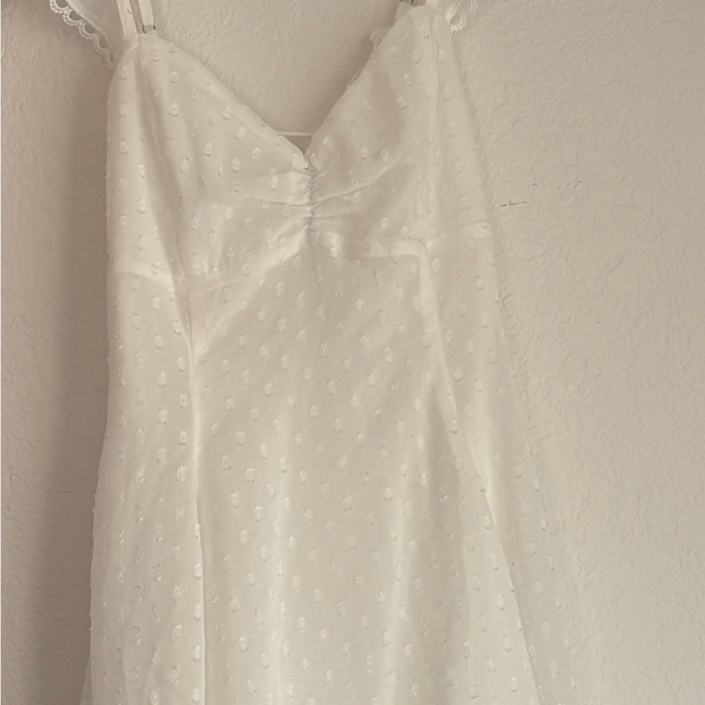 Lucy in the Sky White Mini Dress